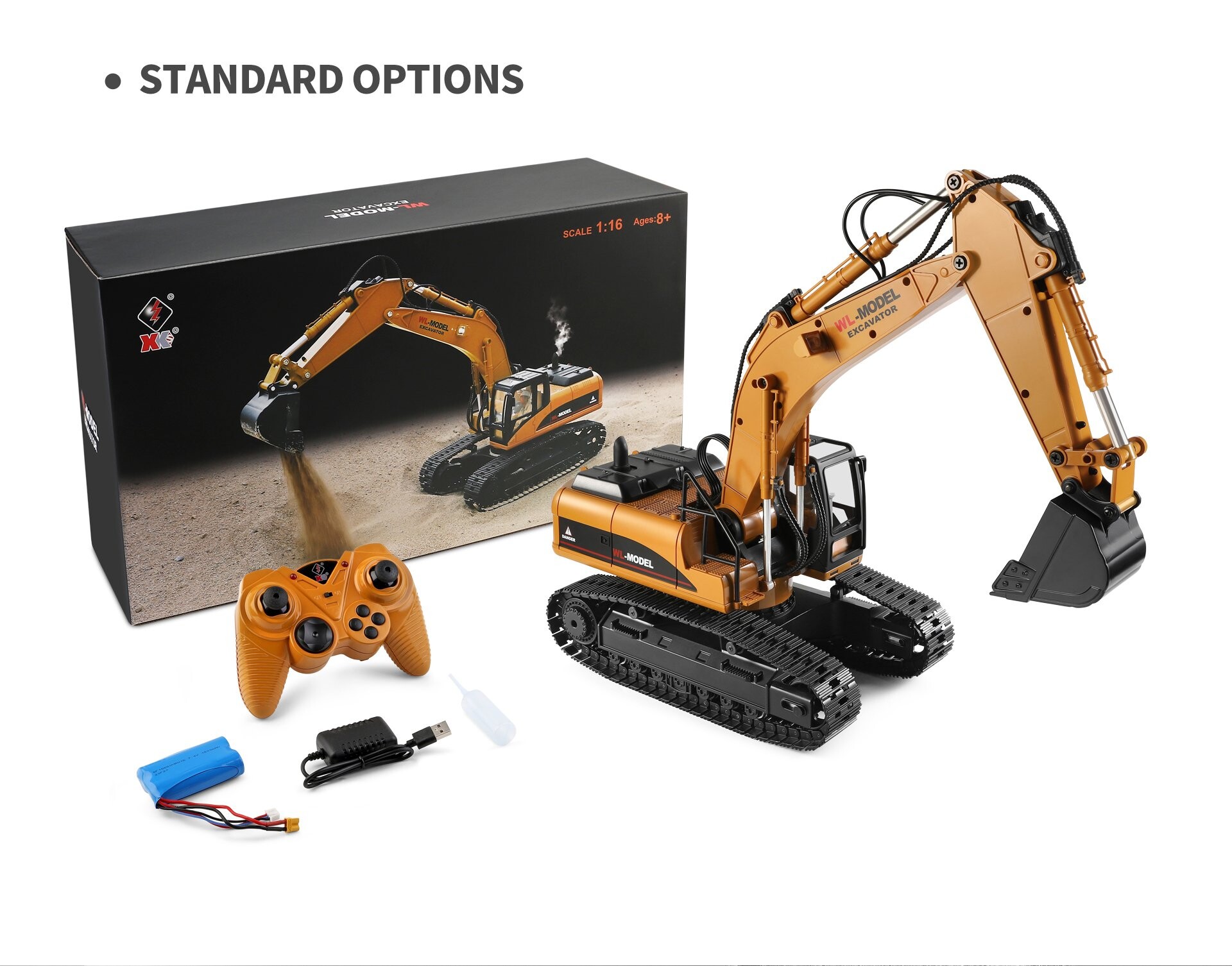 1:16 Electric Remote Control Excavator Truck